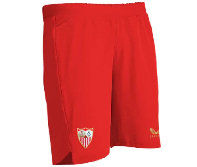 Sevilla Mens Away Soccer Shorts 2023-24